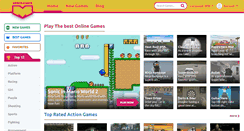 Desktop Screenshot of minigames.com