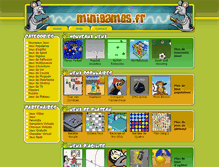 Tablet Screenshot of minigames.fr